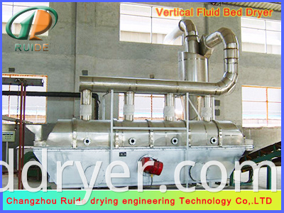 Vibrating fluidized bed dryers of soybean meal